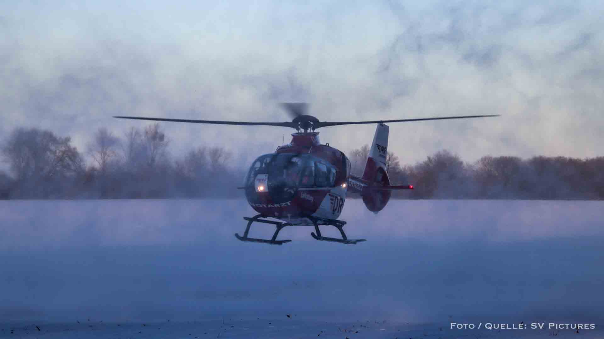 Schwerer Unfall auf der B158: Hubschraubereinsatz in Werneuchen 3 Schwerer Unfall auf der B158: Hubschraubereinsatz in Werneuchen
