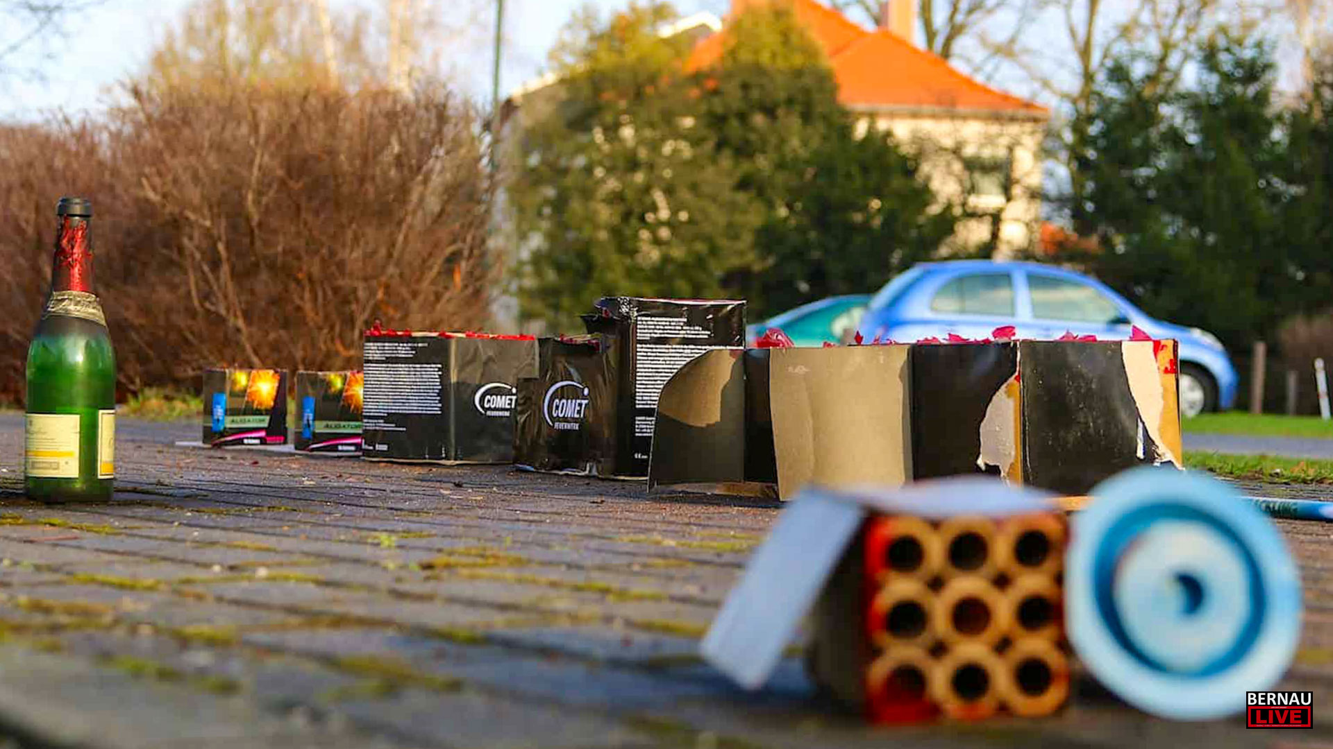 Bernau räumt auf: Sieben Kubikmeter Silvestermüll bereits entsorgt