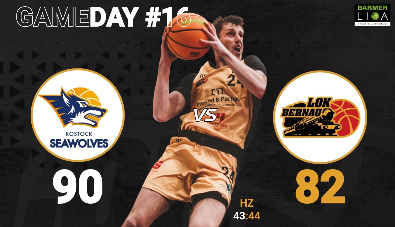 Dämpfer an der Küste: LOK Bernau verliert Verfolgerduell in Rostock 5 Dämpfer an der Küste: LOK Bernau verliert Verfolgerduell in Rostock