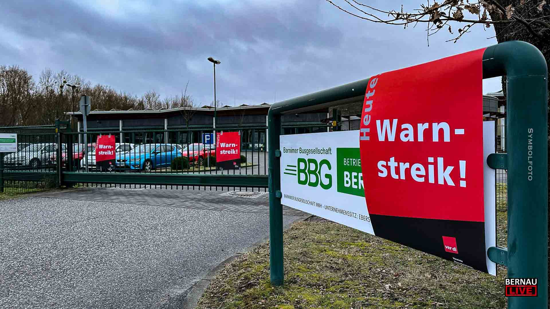 Barnimer Busgesellschaft (BBG): ver.di verkürzt Warnstreik auf Freitag