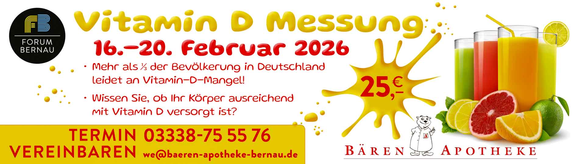 Bären Apotheke im Forum Bernau