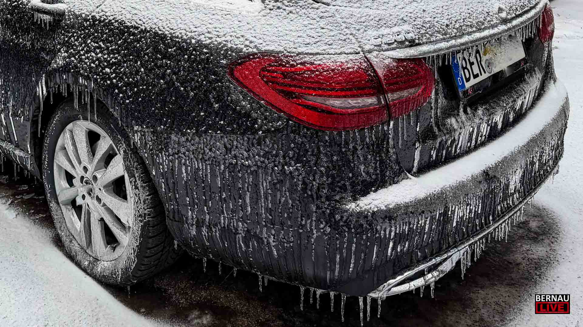 Warnung vor Eisregen / Glatteis in Bernau und Barnim