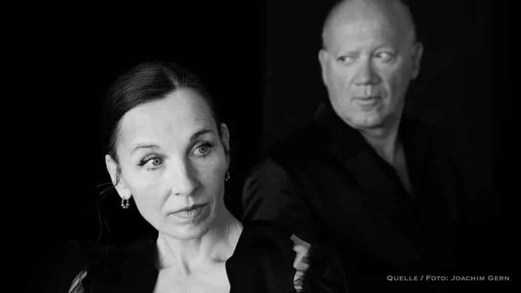 Chanson-Abend in Bernau: Meret Becker und Dietmar Loeffler in der Stadthalle