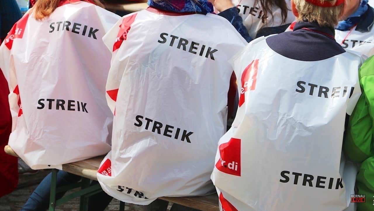 ver.di ruft am 27. und 28.02. zum Streik im ÖPNV auf - auch im Barnim