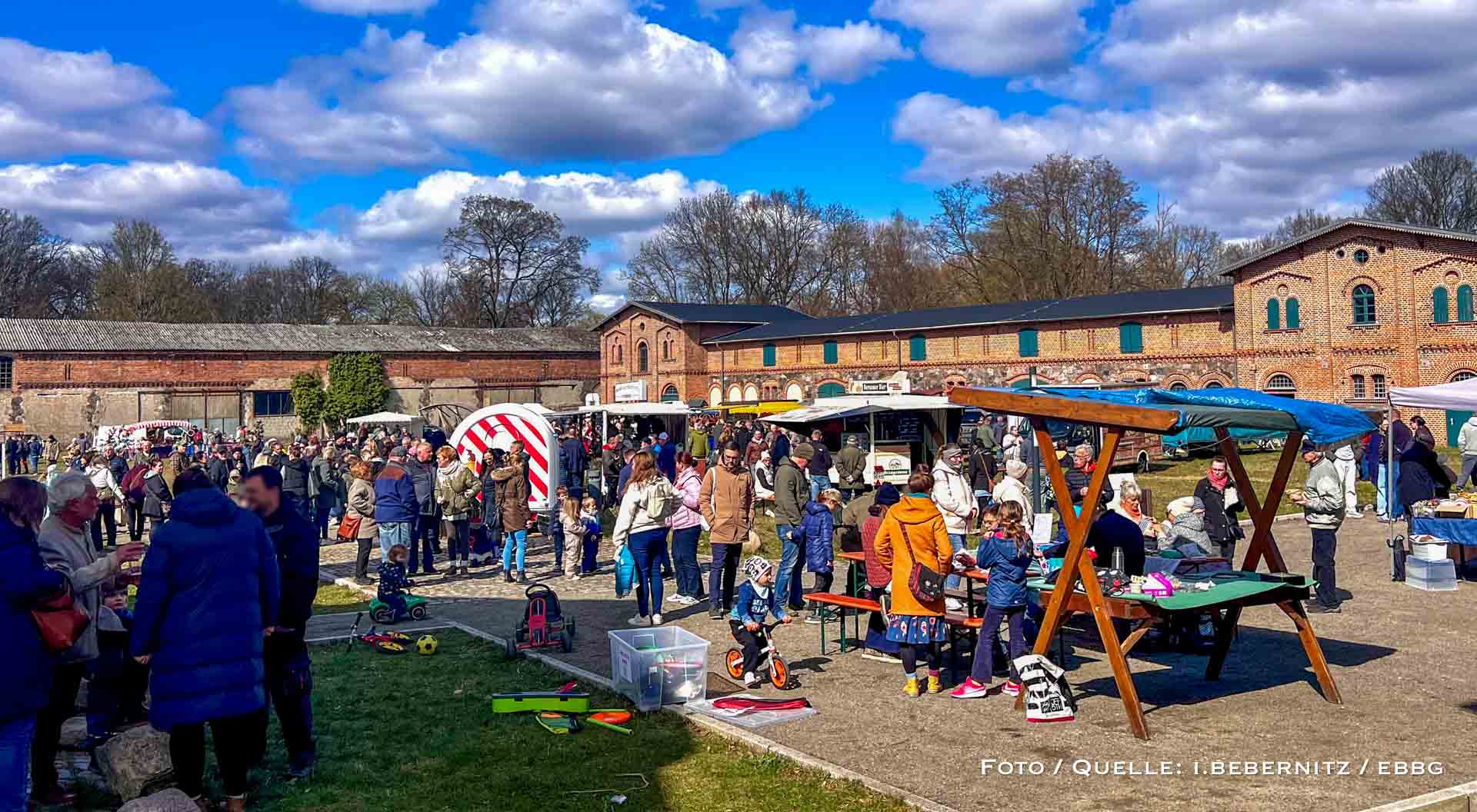 Besucheransturm zum Markt in Börnicke: Ein Frühlingsauftakt nach Maß
