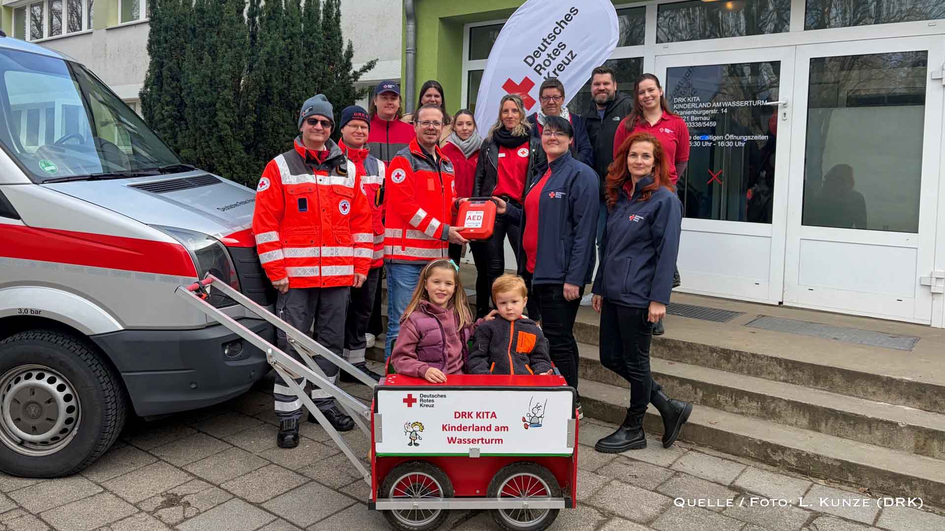 Bernau: Herzlichkeit und Sicherheit in der Kita Kinderland am Wasserturm