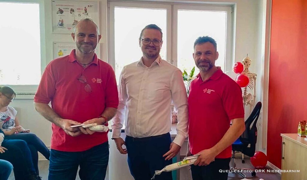 Neuer Standort des DRK Niederbarnim im Forum Bernau eröffnet 2 Neuer Standort des DRK Niederbarnim im Forum Bernau eröffnet