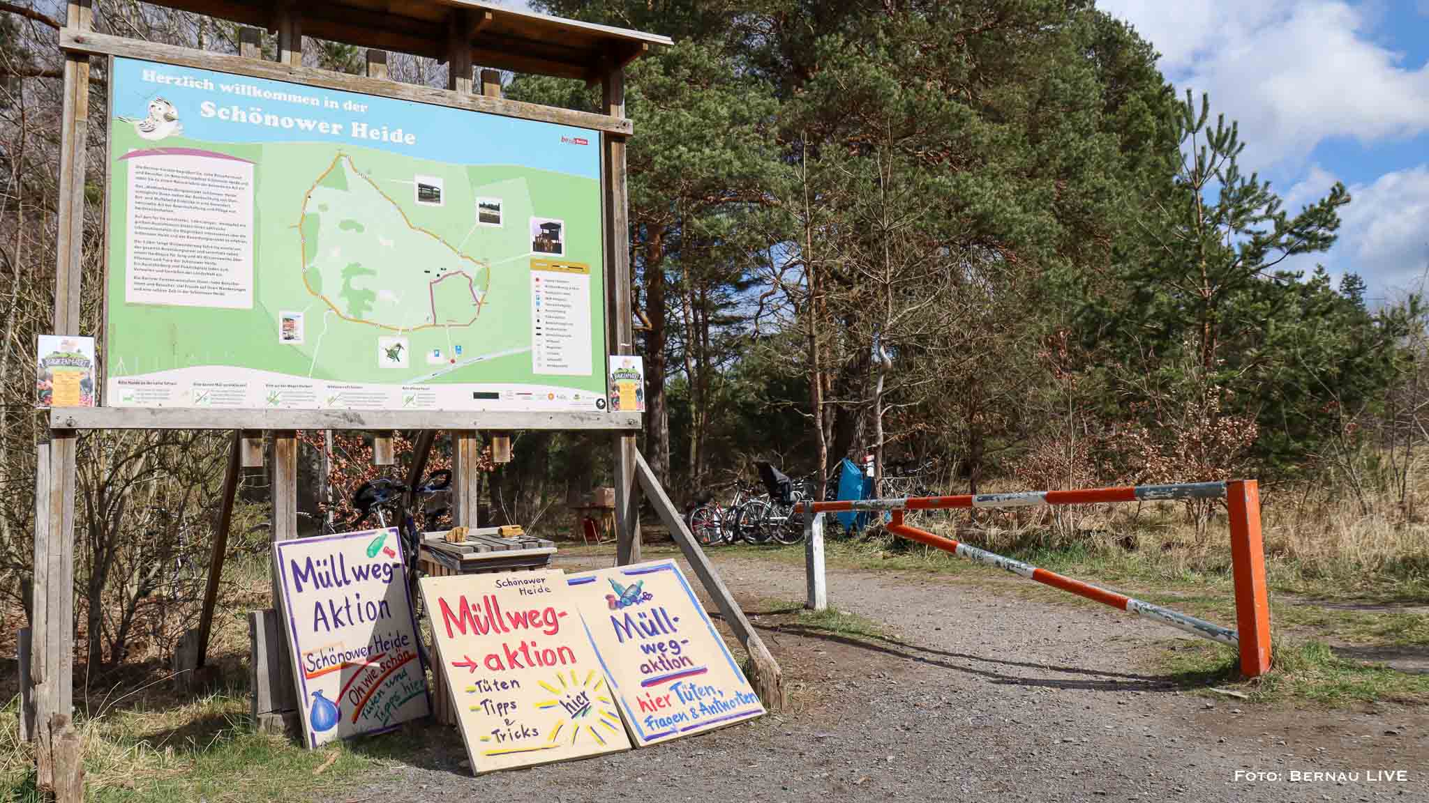 Gemeinsam für eine saubere Schönower Heide: Einladung zum Frühjahrsputz