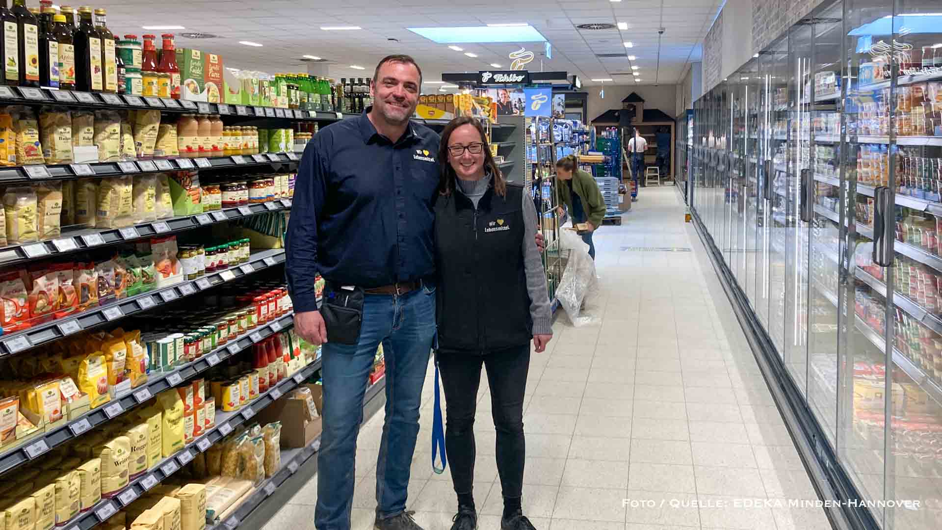 Frischekur im Forum Bernau: EDEKA Maske feiert Wiedereröffnung