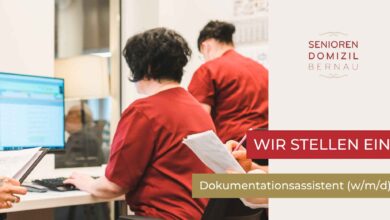 Dokumentationsassistent (w/m/d) im Seniorendomizil Bernau