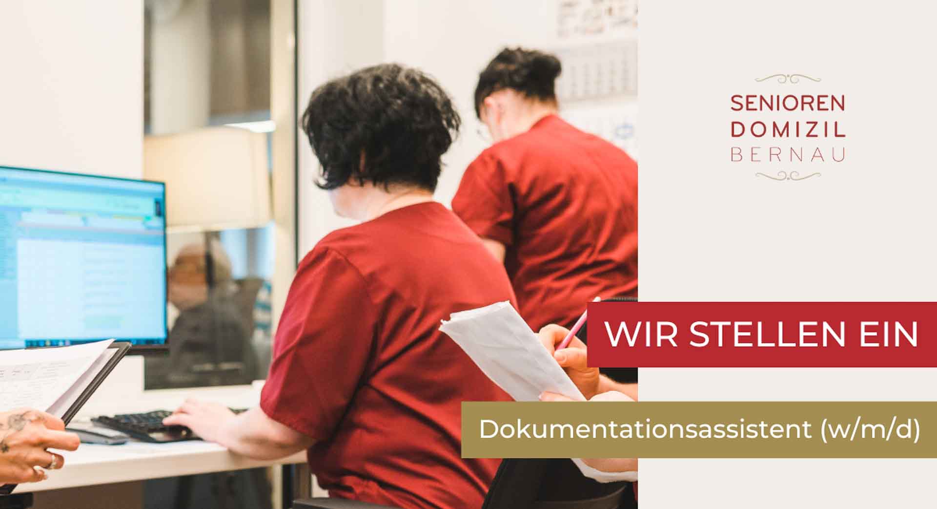 Dokumentationsassistent (w/m/d) im Seniorendomizil Bernau