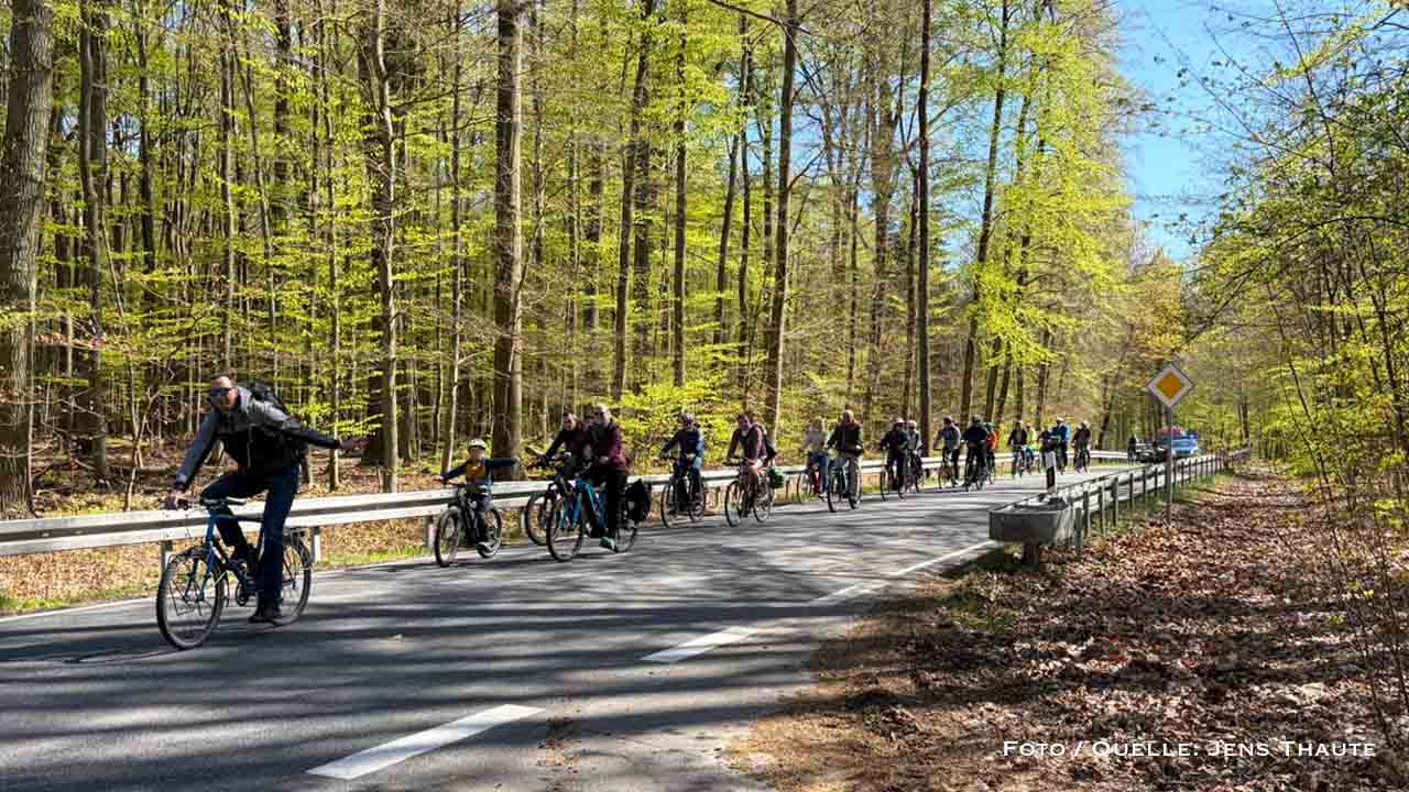 Wie Prenden, Lanke und Ladeburg für ihre Sicherheit radeln