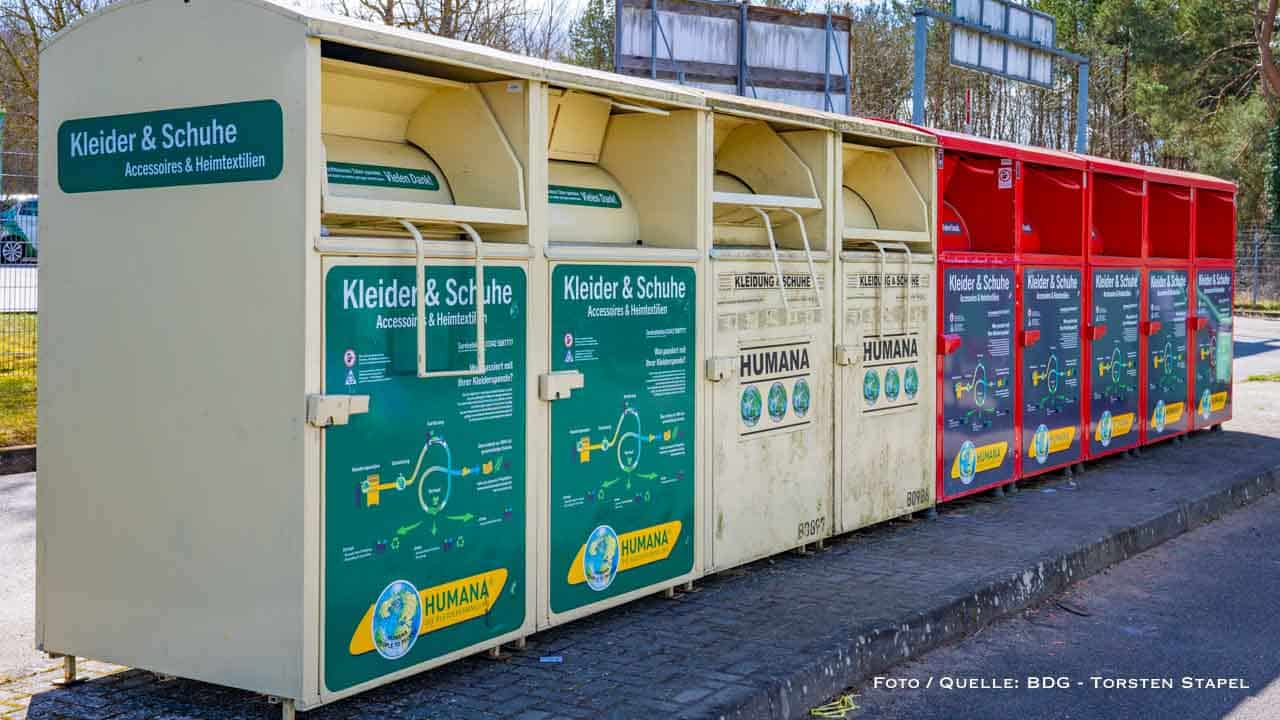BDG weitet Altkleidersammlung in Bernau und Barnim aus