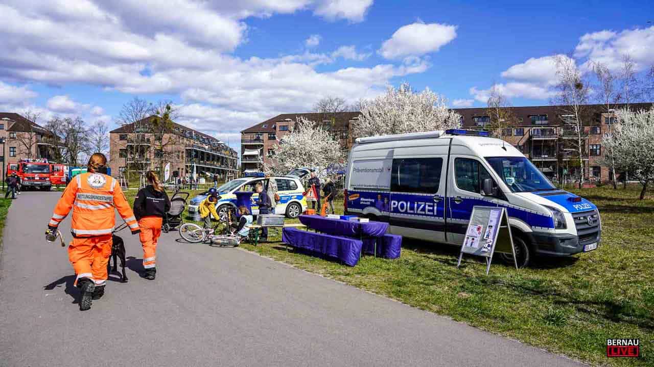 Der „Tag der Verkehrssicherheit“ im Panke-Park Bernau