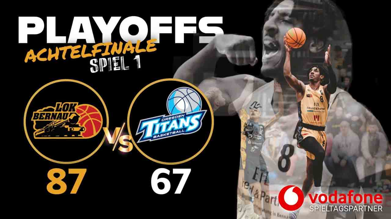 Playoff-Auftakt nach Maß: LOK Bernau setzt Statement gegen Dresden