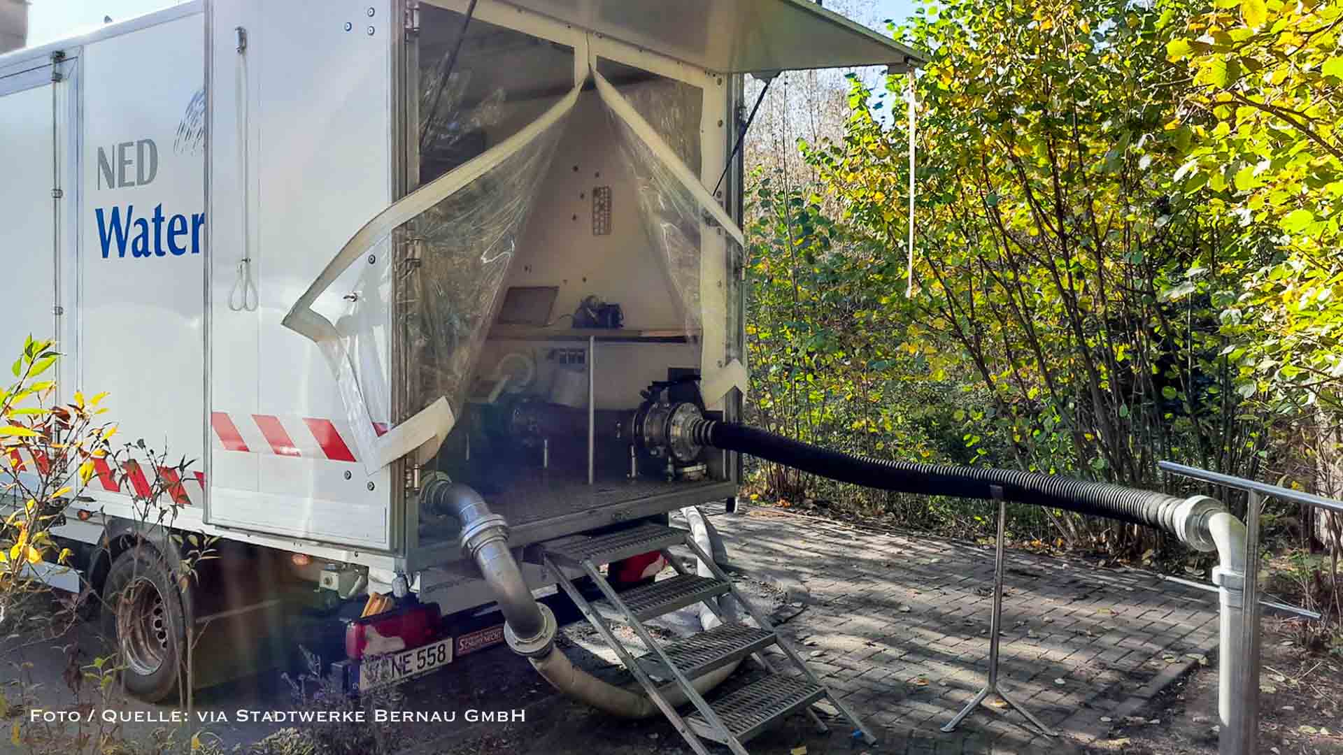 Sauberes Trinkwasser: Stadtwerke Bernau starten Rohrnetzspülung