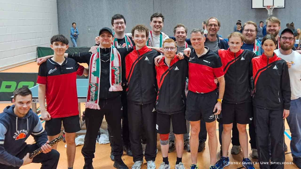 Historischer Triumph: TTV TopSpin Bernau steigt in Verbandsliga auf