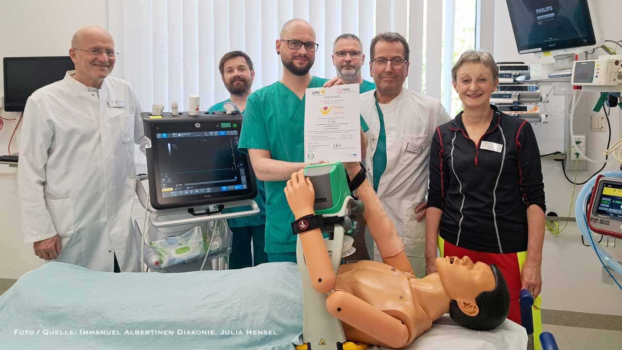Immanuel Klinikum Bernau ist erstes „Cardiac Arrest Center“ Brandenburgs