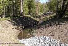 Renaturierungsarbeiten im Panke-Park Bernau nach sechs Monaten vollendet