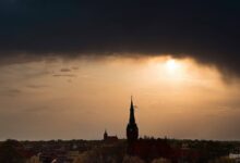 Bernau - Barnim: Teils kräftige Gewitter im Anmarsch