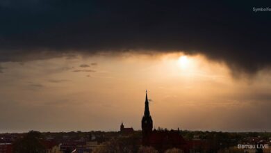 Bernau - Barnim: Teils kräftige Gewitter im Anmarsch
