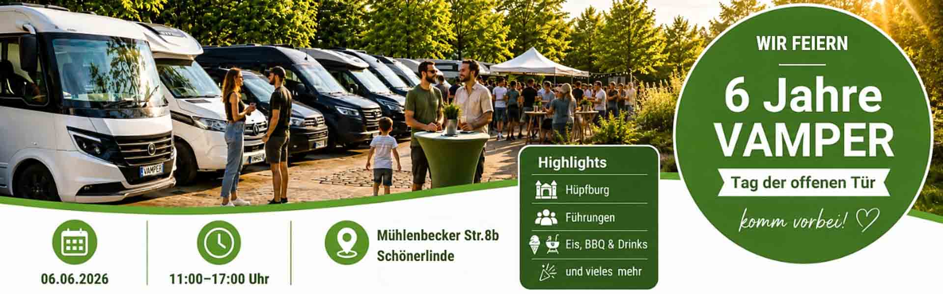 Willkommen beim VAMPER Sommerfest