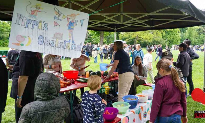 Kinderfest in Bernau: Gute Laune und Spaß ist absolut wetterfest!