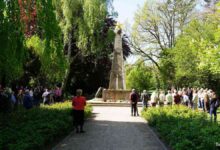 Gedenken zum 81. Jahrestag des Kriegsendes in Bernau mit Friedens-Essen
