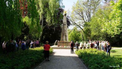 Gedenken zum 81. Jahrestag des Kriegsendes in Bernau mit Friedens-Essen