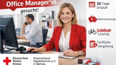 Office Manager*in (m/w/d) in Bernau - DRK-Kreisverband Niederbarnim