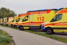 Lindenberg: Zwölf Verletzte nach Kollision von Linienbus und Transporter