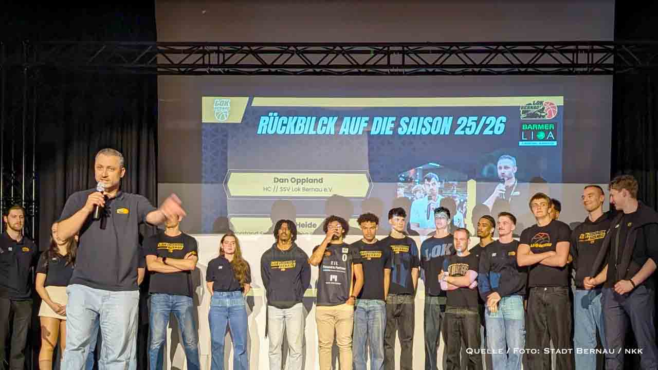 Glückwunsch zur erfolgreichen Saison: Ziel Pro A bleibt für Lok Bernau fest im Blick