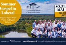 Sommer-Gospel mit den Joyful Singers Berlin in der Waldbühne Lobetal