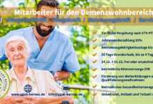 Mitarbeiter für den Demenzwohnbereich (m/w/d) - GGAB Bernau