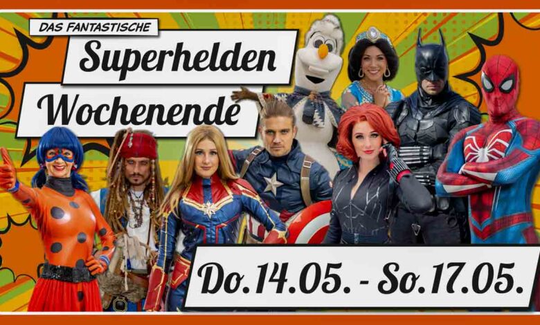 Veranstaltungstipp: Großes Superhelden-Wochenende im Holland-Park