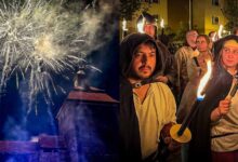 Hussitenfest Bernau: Eröffnung mit Festkonzert, Fackelumzug und Feuerwerk
