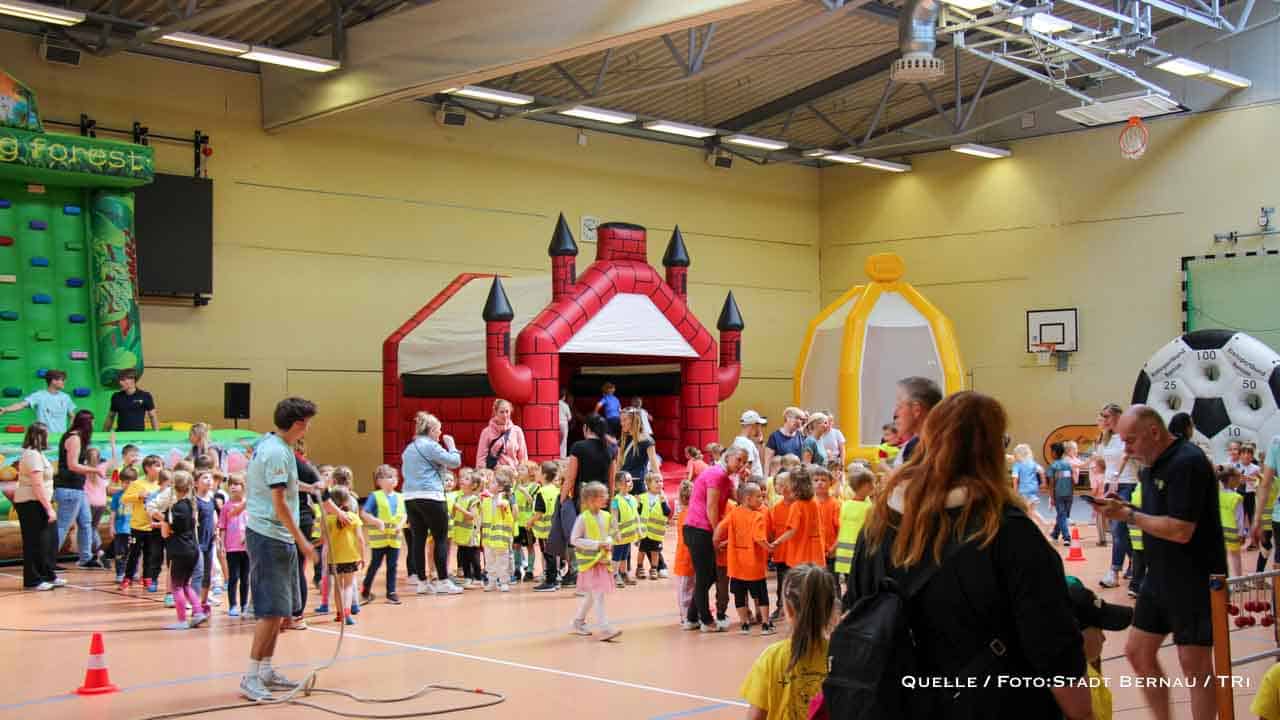 Kindersportfest - Spaß und Bewegung für Bernauer Kitakinder