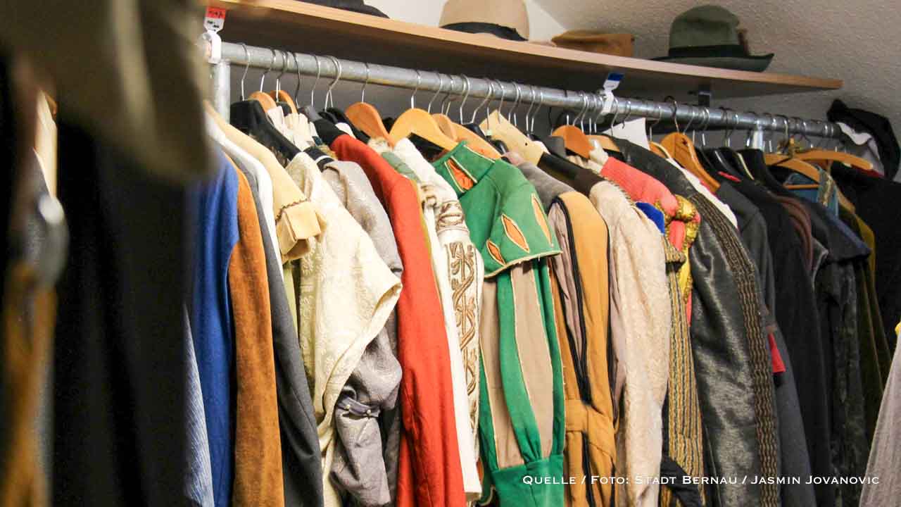 Hussitenfest Bernau: Rückgabe der Kostüme in den städtischen Fundus