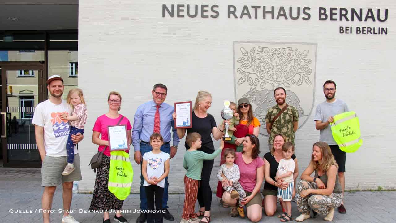 Stadtradeln 2026: Team „Rad-Haus“ und Kita „Schneckenkönig“ in Bernau ausgezeichnet