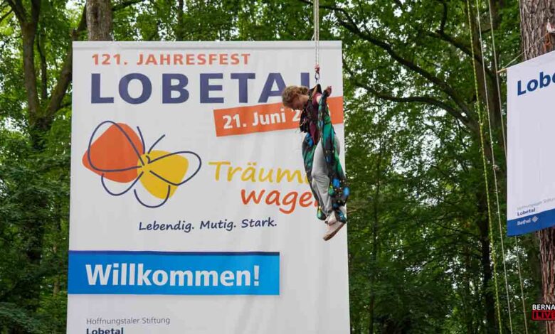 Sommerhitze und Gewitterschauer: Lobetaler Jahresfest trotzt dem Wetter mit bester Laune