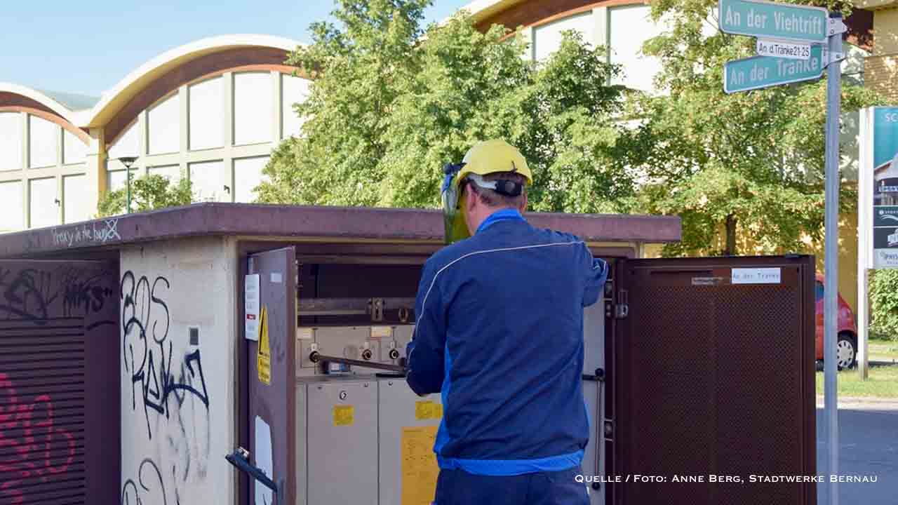 Stadtwerke Bernau schließen Netzumstellung auf 20 Kilovolt ab
