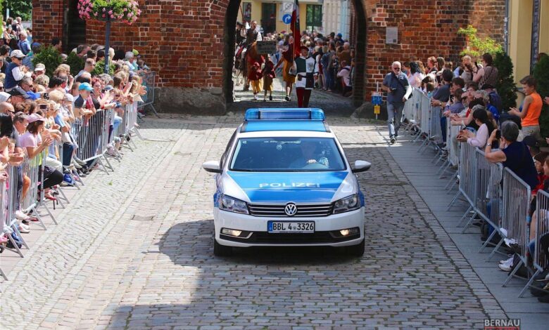 Verkehrsregelungen für das 33. Hussitenfest in Bernau