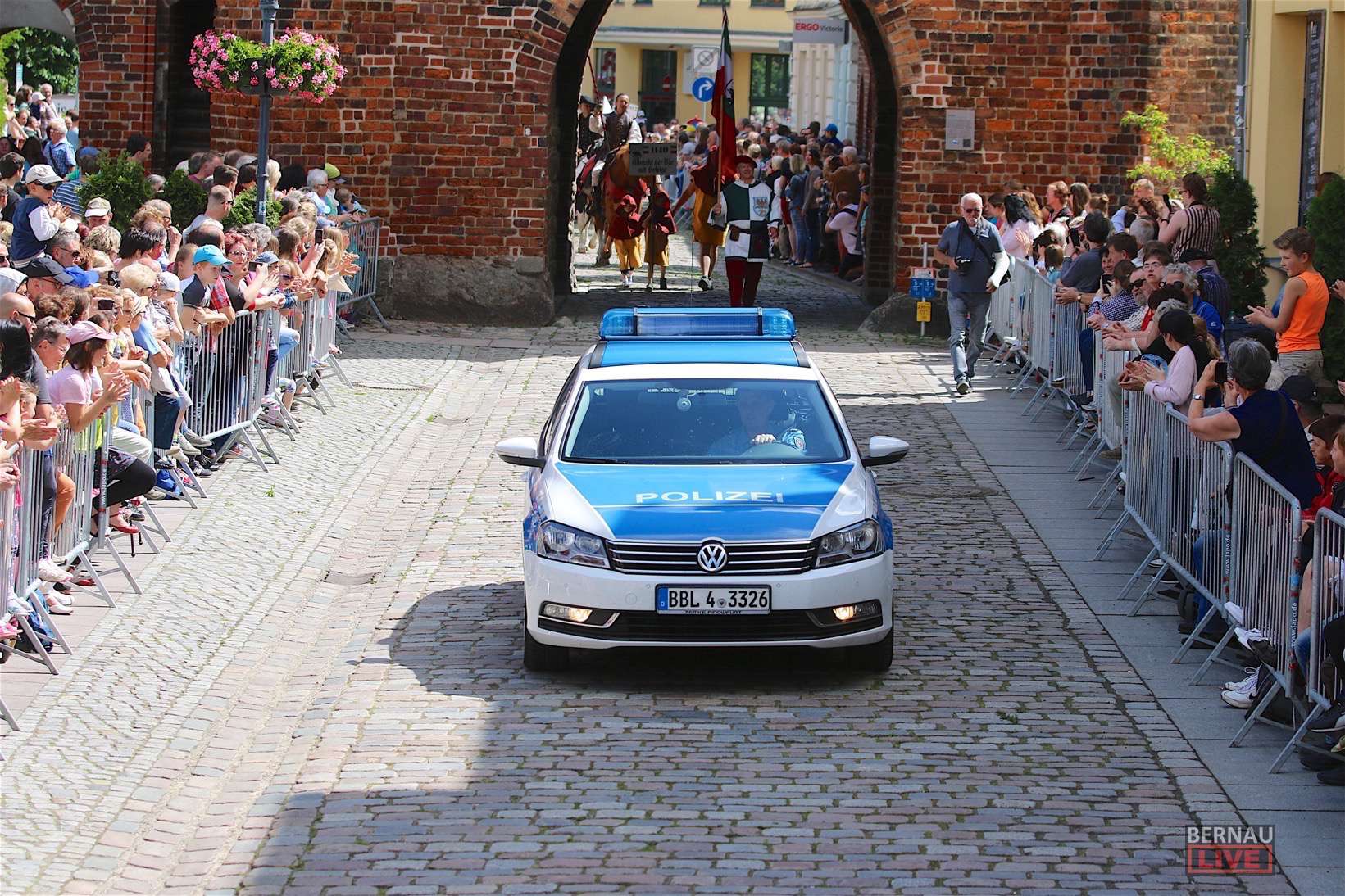 Verkehrsregelungen für das 33. Hussitenfest in Bernau