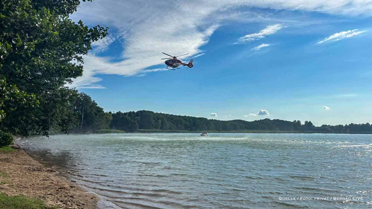 Tragischer Badeunfall auf dem Wandlitzsee: 29-Jähriger verstorben