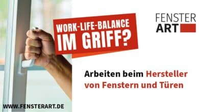 FENSTERART sucht Fensterbauer, Tischler, Glaser, Quereinsteiger und andere Fachkräfte