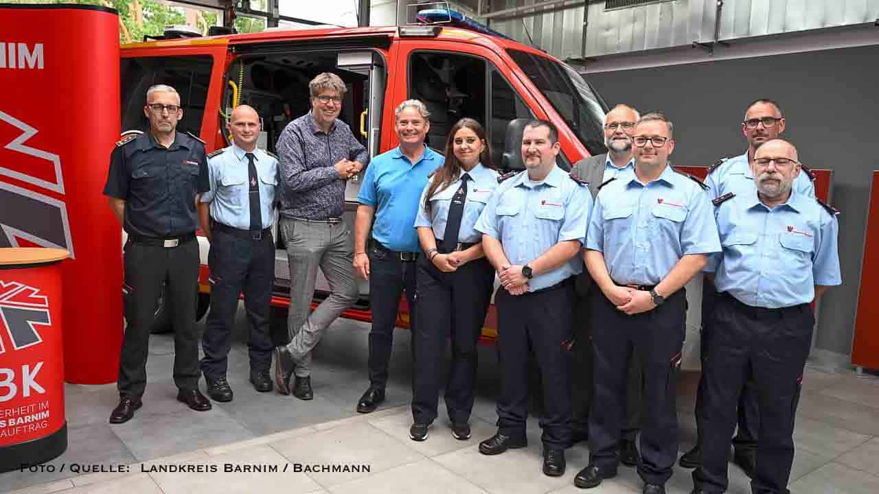 Neuer CBRN-Erkundungswagen stärkt Katastrophenschutz im Landkreis Barnim