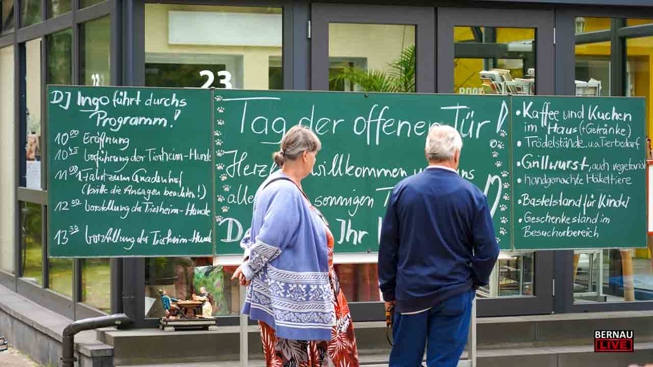 Zahlreiche Besucher beim Tag der offenen Tür im Tierheim Ladeburg