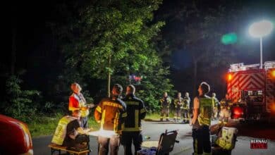 Großbrand in Oranienburg sorgt für Feuerwehreinsatz im 20 Kilometer entfernten Basdorf