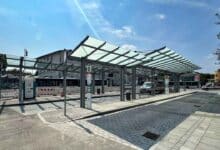 Neuer Bussteig am Bahnhofsvorplatz Bernau geht am 3. August in Betrieb