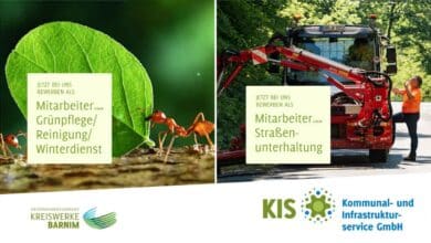 Kreiswerke Barnim: MITARBEITER GRÜNPFLEGE/ REINIGUNG/ WINTERDIENST / STRASSENUNTERHALTUNG (D/M/W)